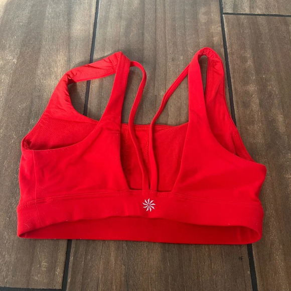 Athleta Other - Athleta exhale bra red XXS